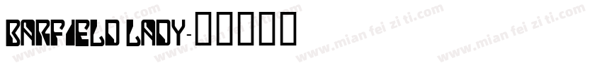 Barfield Lady字体转换